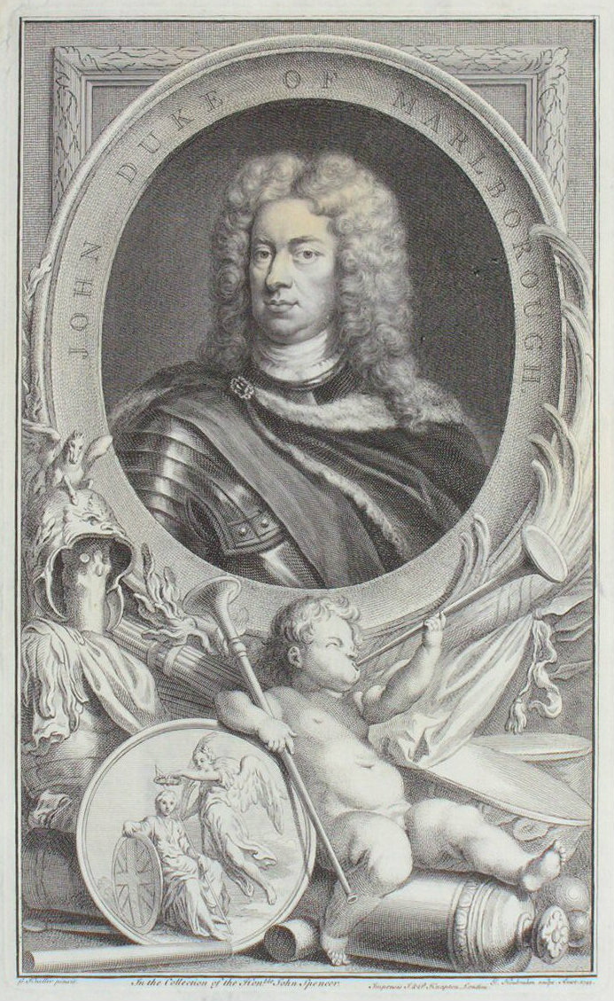 Print - The Duke of Marlborough - Houbraken